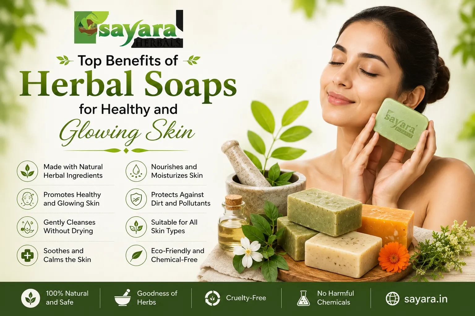 Top Benefits of Herbal Soaps for Healthy and Glowing Skin
