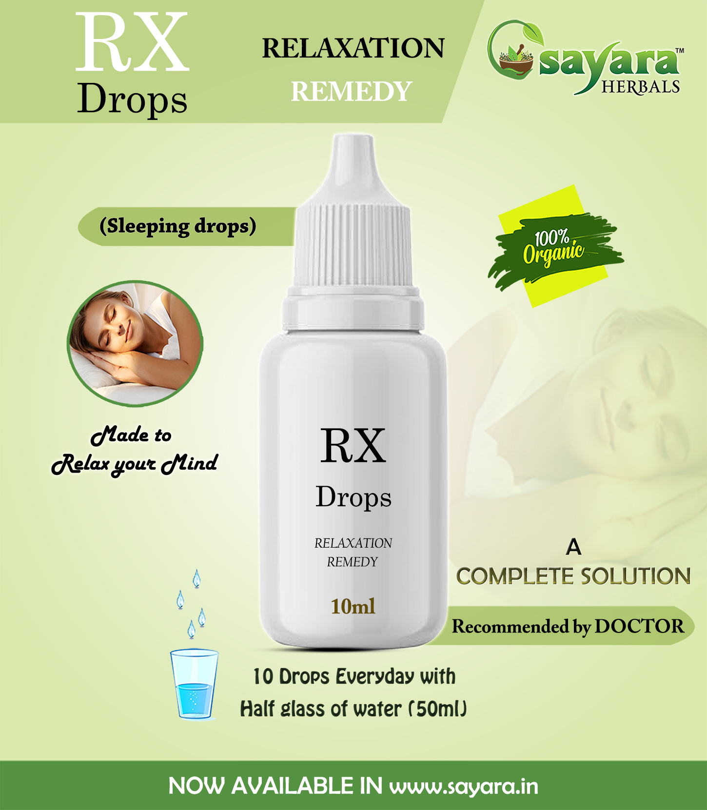 RX DROPS (Sleeping drops) RELAXATION REMEDY - Image 2