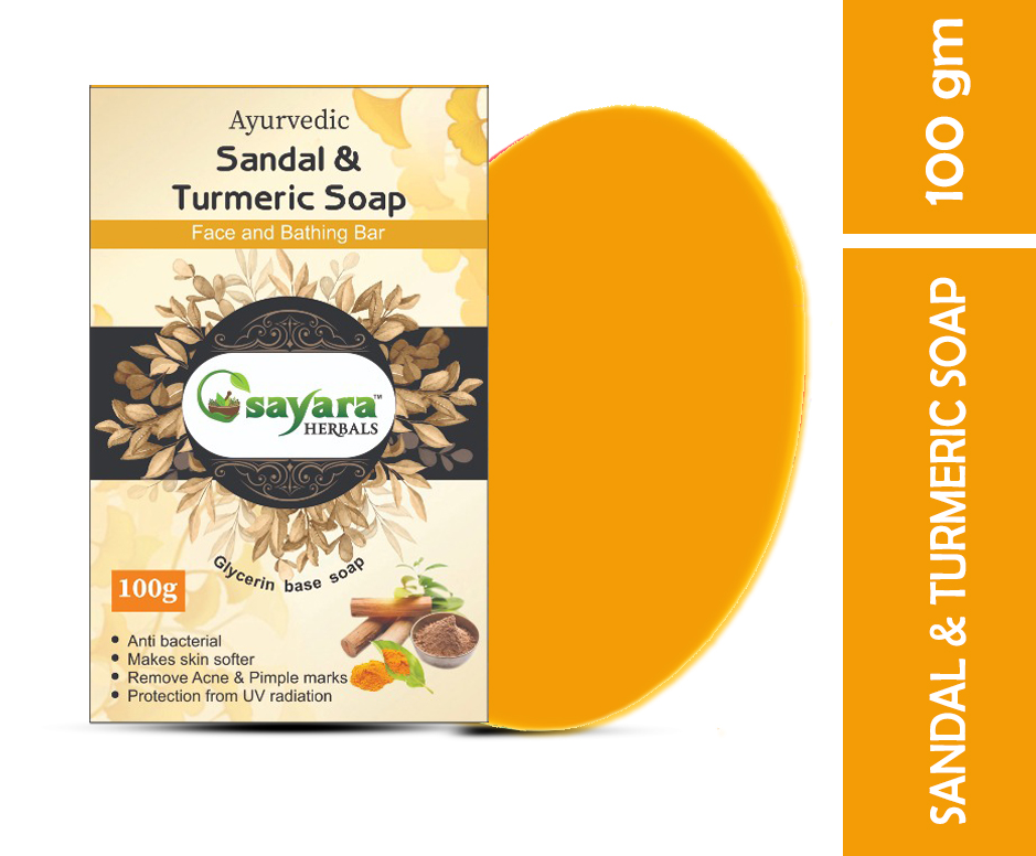 SANDLE & TURMERIC SOAP - Image 3